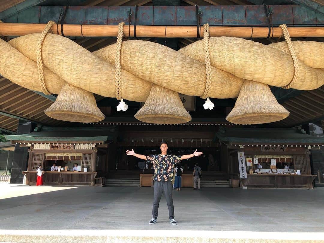 のインスタグラム：「感じよ、出雲パワー❗️ #出雲大社 #待ち受けにしていいよ ❤︎」