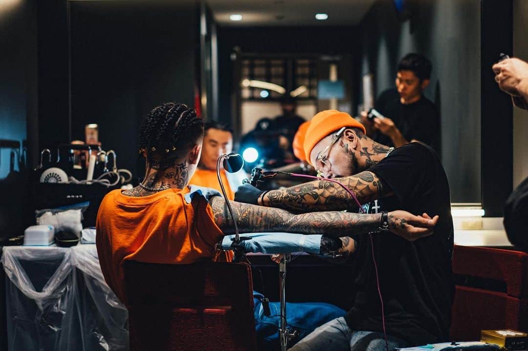 ANARCHYのインスタグラム：「✍️ @dee_tattooer @cherrychillwill」
