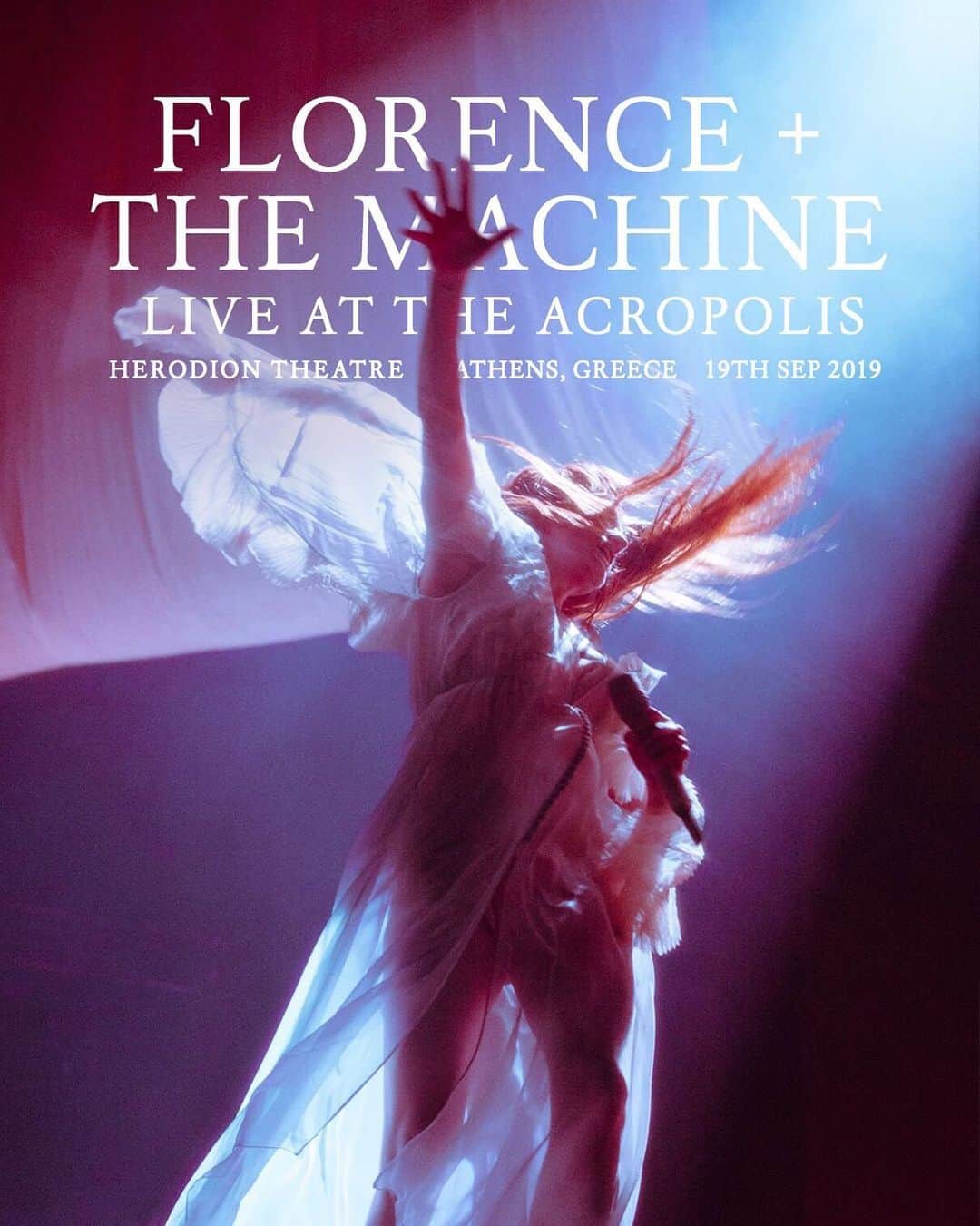 フローレンス・アンド・ザ・マシーンのインスタグラム：「Tickets for the Acropolis show at the Herodion Theatre are on sale now. Link for tickets in stories ✨」
