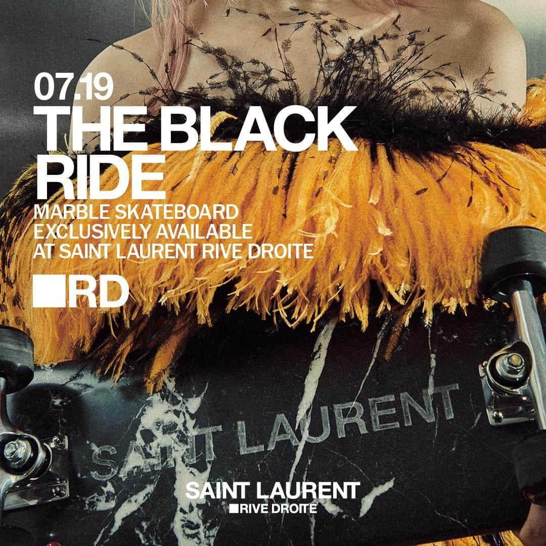 サンローランさんのインスタグラム写真 - (サンローランInstagram)「THE BLACK RIDE.  Exclusively available at  SAINT LAURENT RIVE DROITE. #SaintLaurentRiveDroite #RD #YSL @anthonyvaccarello」7月5日 17時00分 - ysl