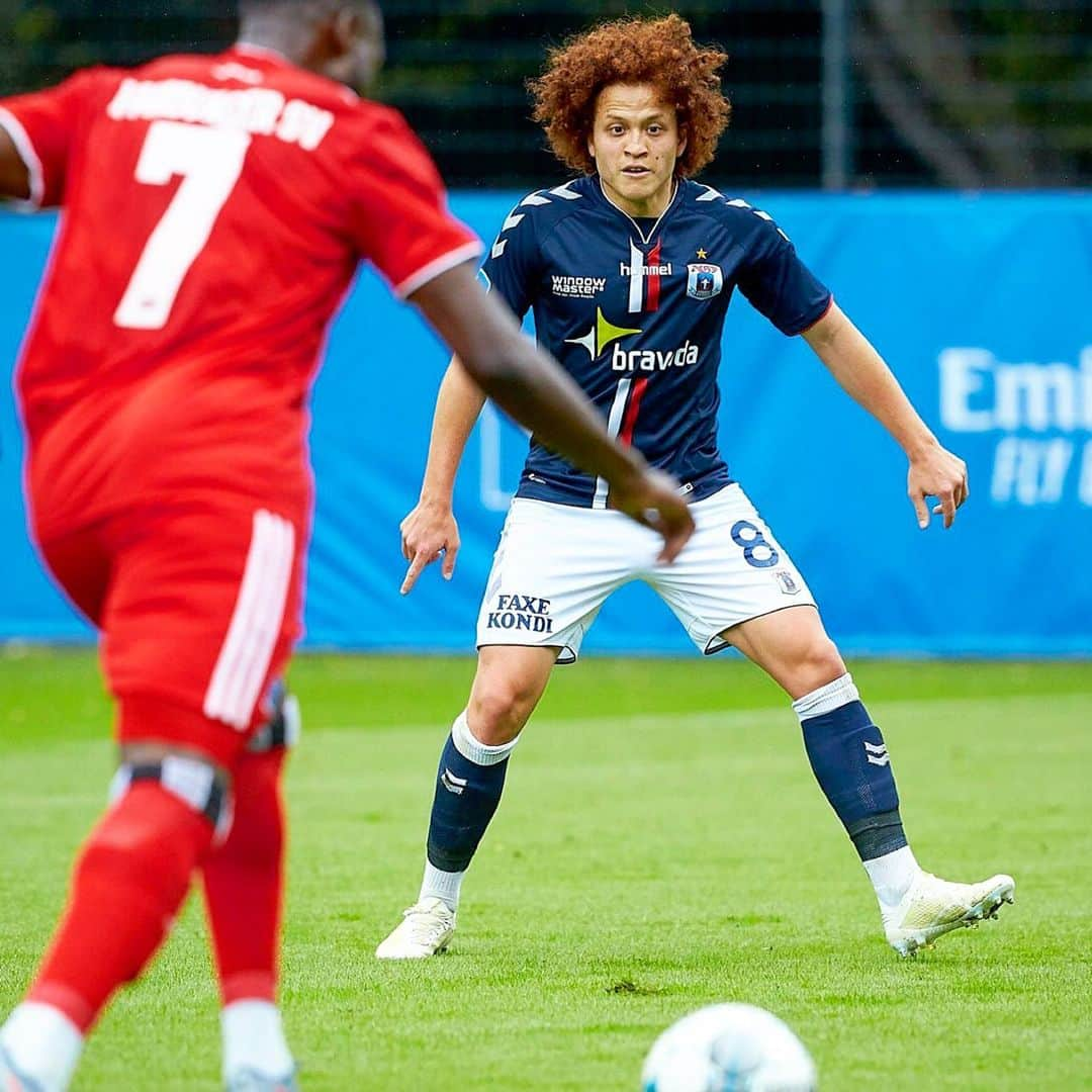 ムスタファ・アミニさんのインスタグラム写真 - (ムスタファ・アミニInstagram)「Good last test against HSV Hamburg before the season starts ⚽️👊🏃‍♂️ #aarhus #superliga #agf #hsv #draw #game #friendly」7月6日 3時54分 - mustafaamini