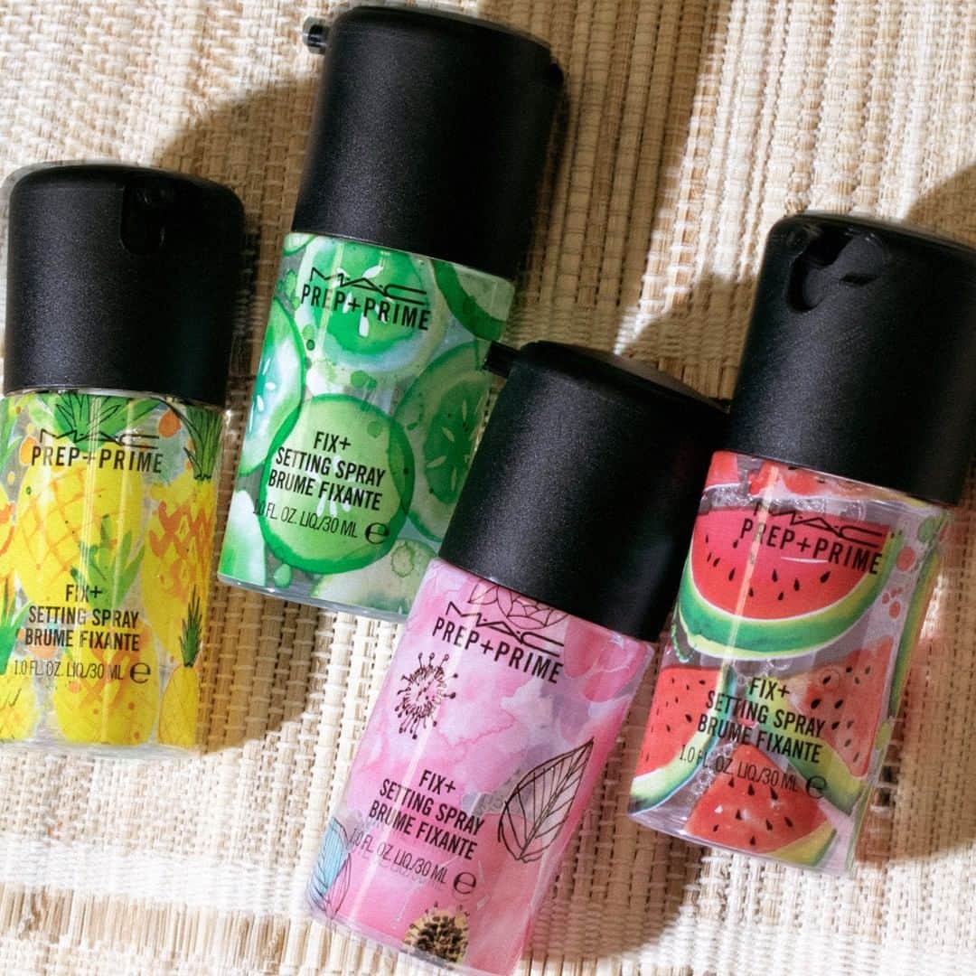 M·A·C Cosmetics Canadaさんのインスタグラム写真 - (M·A·C Cosmetics CanadaInstagram)「Prep, set and get fresh with four new limited-edition summer scents including tropical Pineapple 🍍, clean Cucumber 🥒, floral Peony 🌸, and fruity Watermelon 🍉. Spritz for an instant summer state of mind! ☀️🌴 #MACFixPlus #FixPlus」7月6日 4時00分 - maccosmeticscanada