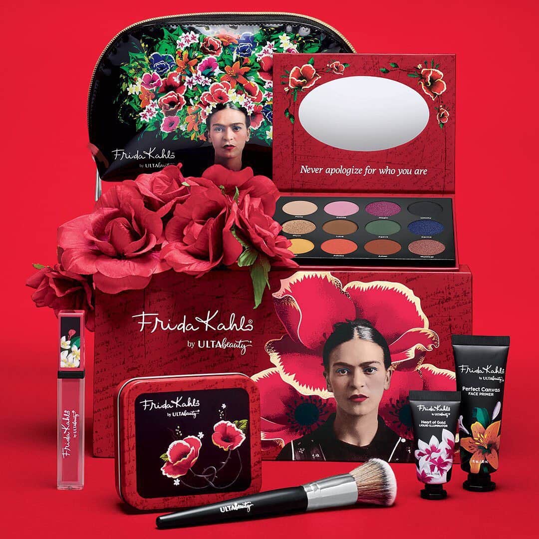 ULTA Beautyさんのインスタグラム写真 - (ULTA BeautyInstagram)「Be your own masterpiece 🎨 Inspired by Frida's strength, this collection is full of bold colors, bright lips, a glowy highlighter & more. Shop the new Frida Kahlo by #ultabeautycollection online now and in stores 7/21! #ultabeauty」7月6日 4時07分 - ultabeauty