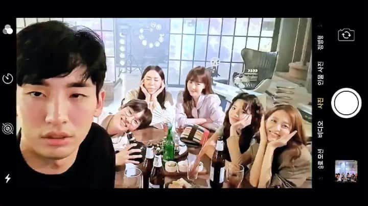 のインスタグラム：「“하나~두우~쎗” #www」