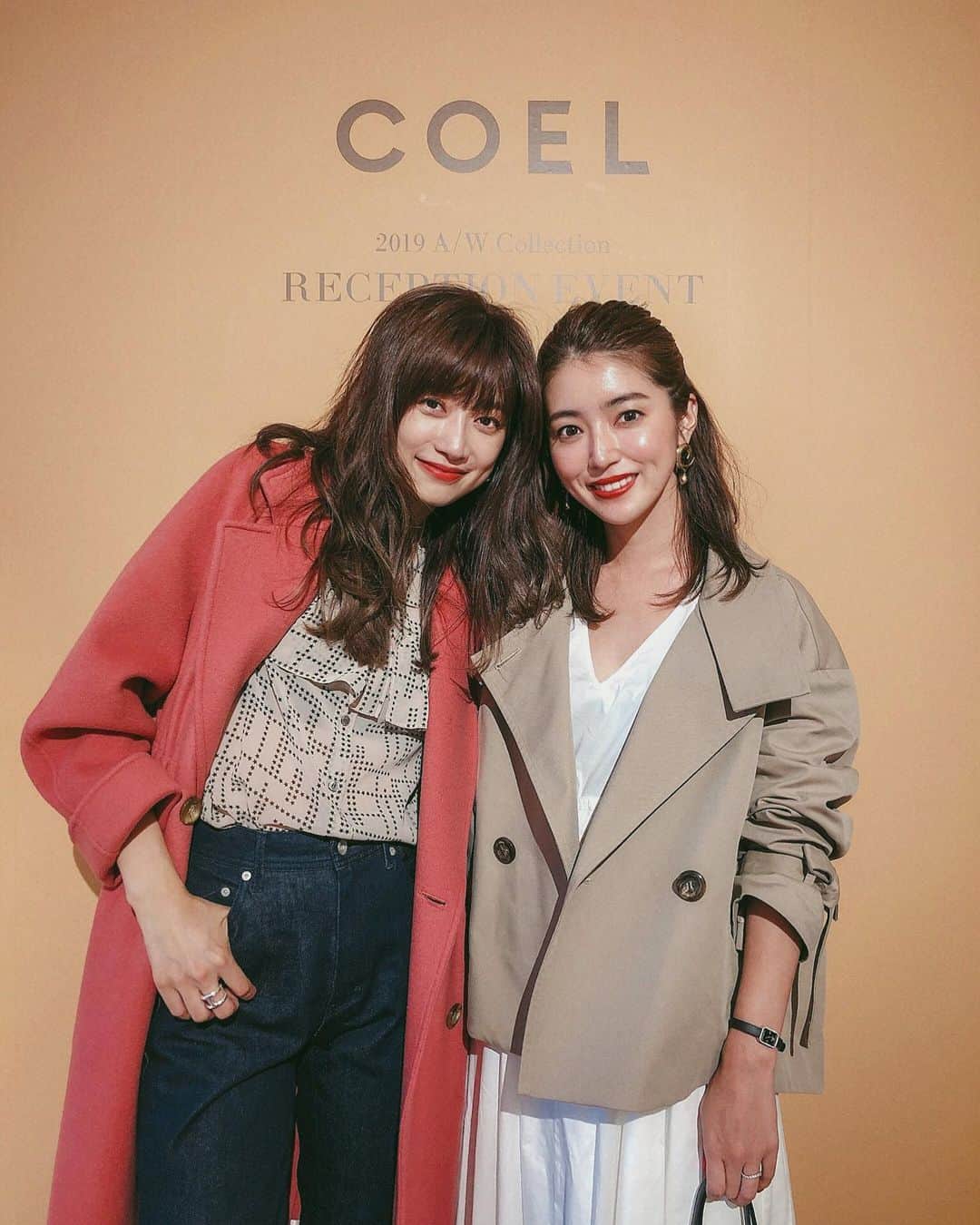 大口智恵美さんのインスタグラム写真 - (大口智恵美Instagram)「COELの展示会に行ってきました♡ ・ COELの洋服もヨンアちゃんも可愛かったー☺︎♡!!! 私は写真で着てるショート丈のトレンチをオーダーしました🐶 秋の楽しみができた♡ #コエル #coel #coelreceptionevent #fashion」7月5日 20時29分 - chemiiiii