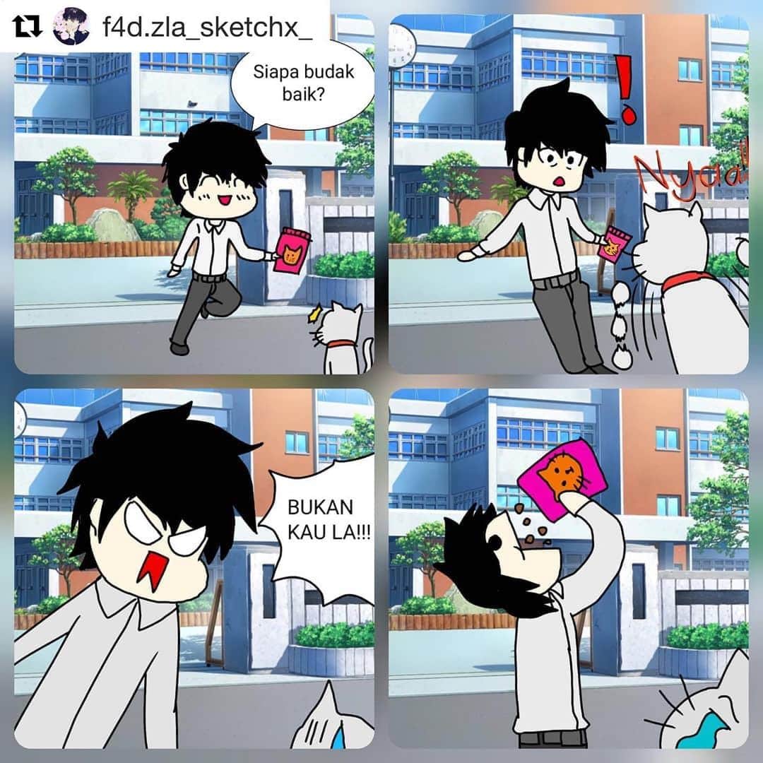 Koleksi Komik Malaysiaさんのインスタグラム写真 - (Koleksi Komik MalaysiaInstagram)「#Repost @f4d.zla_sketchx_ with @get_repost ・・・ Sorry lukisan malas... @komikkidal」7月5日 21時14分 - tokkmungg_exclusive