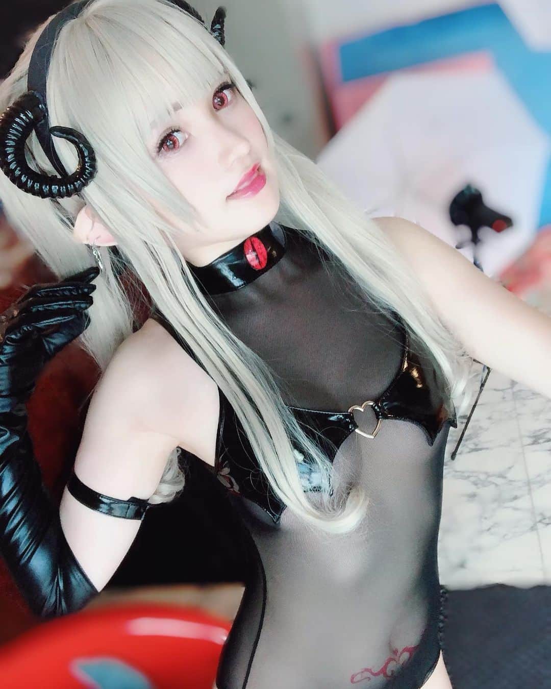 のインスタグラム：「サキュバスちゃん🖤 、 #anime #animegirl #animejapan #animeworld #japan #japanesegirl #日本 #サブカル #漫画 #comic #cos #cosplay #cosplayer #cosplaygirl #cosplayers #コスプレ #コスプレイヤー  #gravure  #lingerie  #일본여자 #코스프레 #그라비아 #角色扮演」
