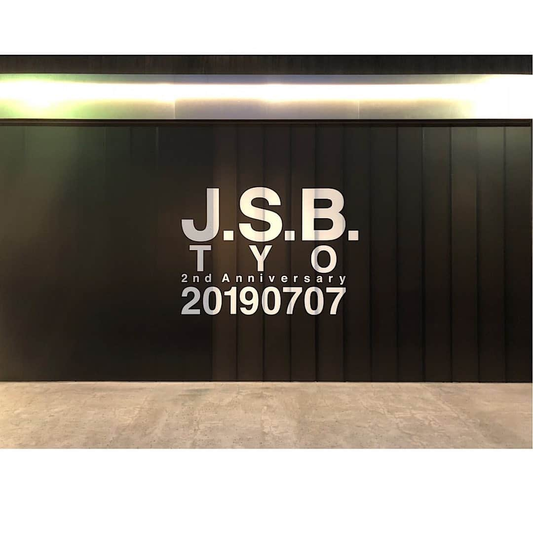 J.S.Bさんのインスタグラム写真 - (J.S.BInstagram)「﻿ #jsb﻿ #jsbtyo﻿ #2ndanniversary﻿ #20190707」7月5日 21時45分 - j.s.b._official