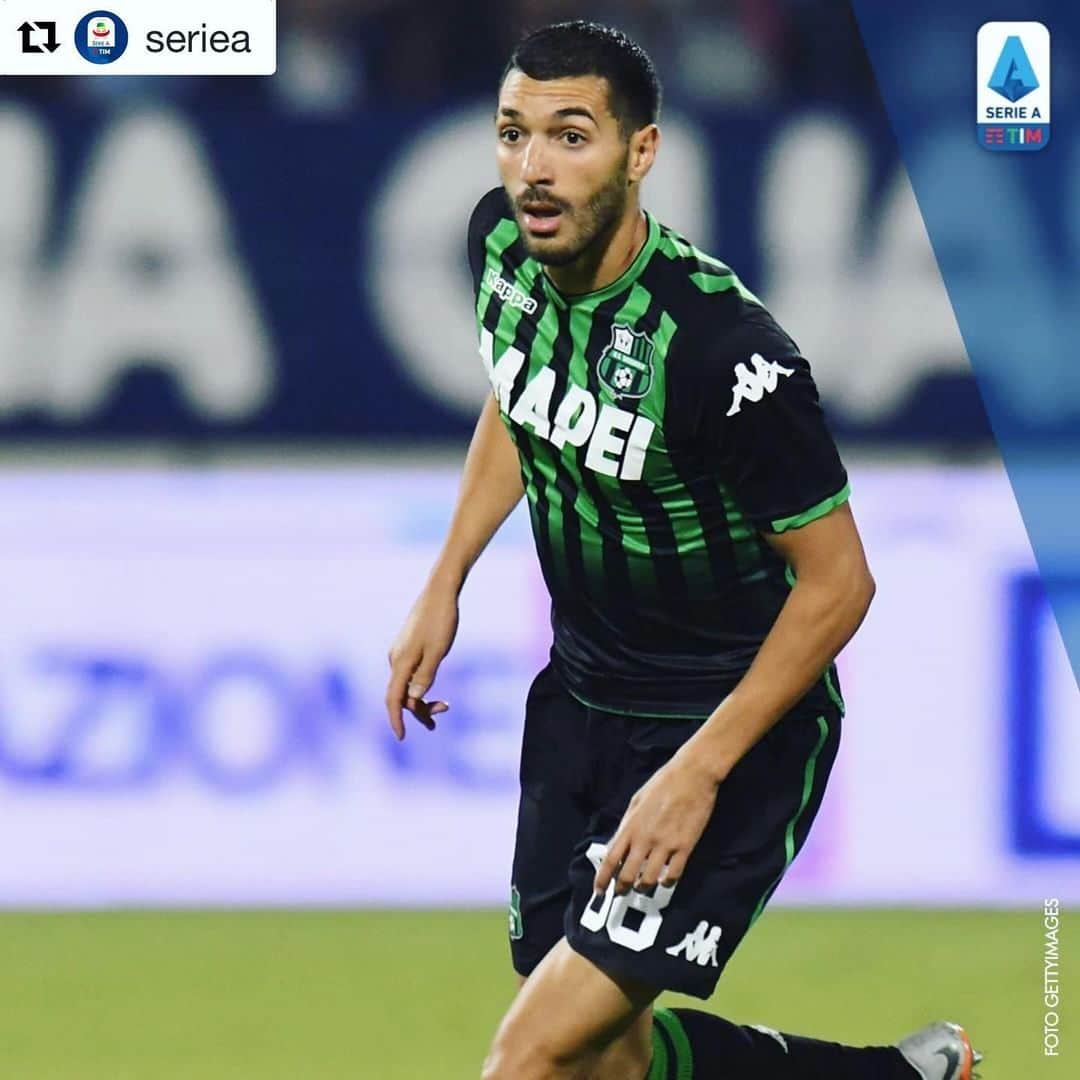 USサッスオーロ・カルチョさんのインスタグラム写真 - (USサッスオーロ・カルチョInstagram)「💪💪💪 @mehdibourabia 🇲🇦 🖤💚 #ForzaSasol ・・・ #Repost @seriea ・・・ In #SerieATIM ha dimostrato affidabilità nel centrocampo del @sassuolocalcio, e questa sera Mehdi #Bourabia andrà a caccia dei quarti di finale di Coppa D'Africa con il suo Marocco.」7月5日 22時13分 - sassuolocalcio