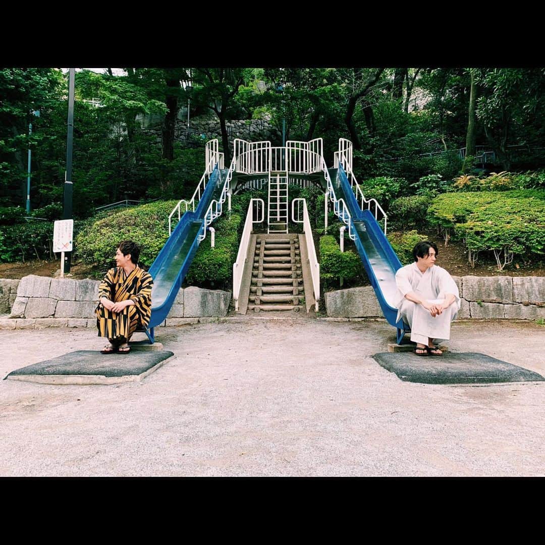 松本岳さんのインスタグラム写真 - (松本岳Instagram)「今日はキャストサイズさんでマジシャンズ・イン・サカーランドの取材でした。 今年初の浴衣」7月5日 23時04分 - gaku_22