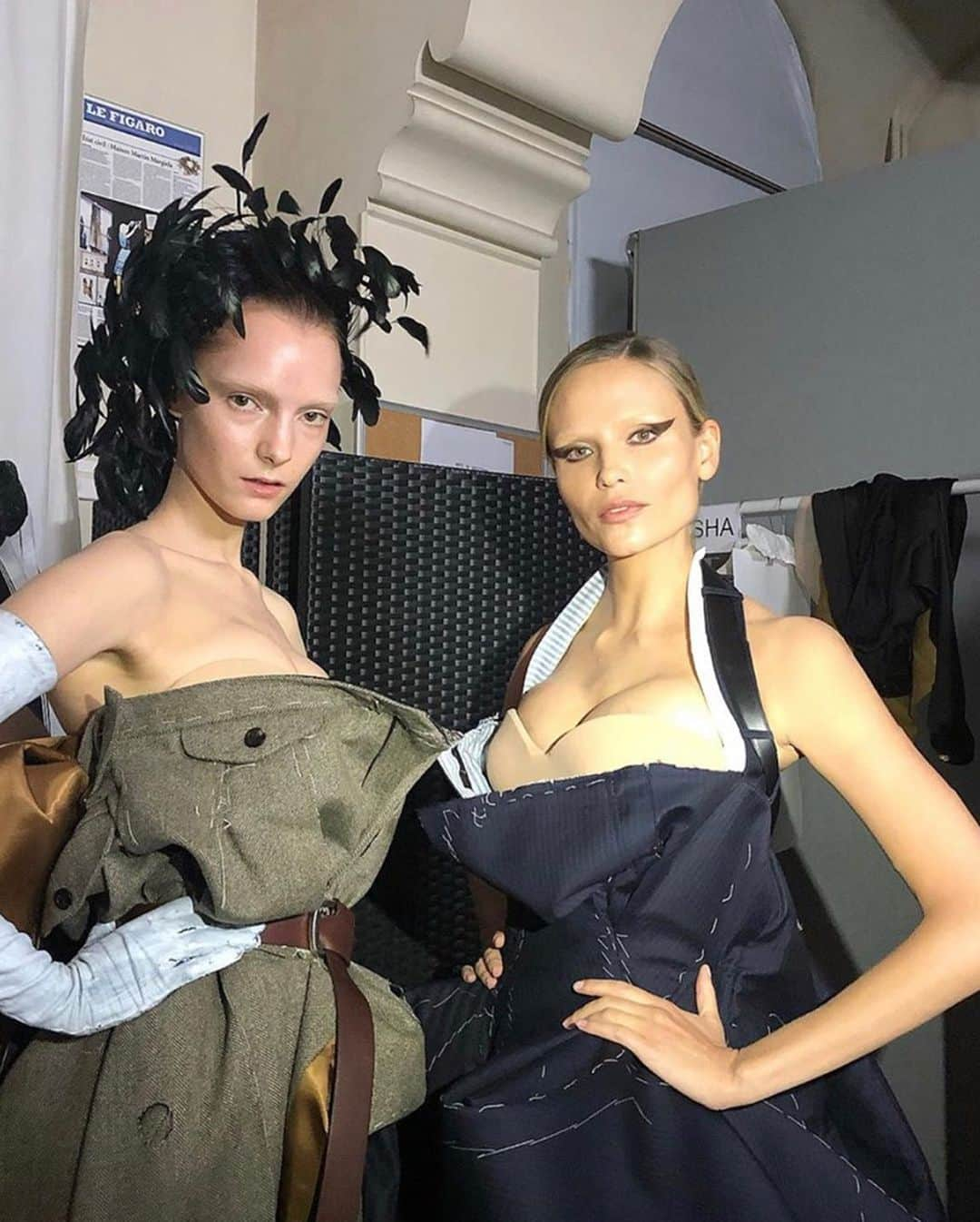 ナターシャ・ポーリーさんのインスタグラム写真 - (ナターシャ・ポーリーInstagram)「What An Honour To Be A Part Of Incredible Collection @maisonmargiela By @jgalliano Couture Fall 2019 🤩 Thank You For That Emotional Moment @jgalliano #OlivierRizzo @lexyroche Style By #OlivierRizzo Casting By @jesshallettcast Make Up By @patmcgrathreal  Hair By @eugenesouleiman」7月5日 23時19分 - natashapoly