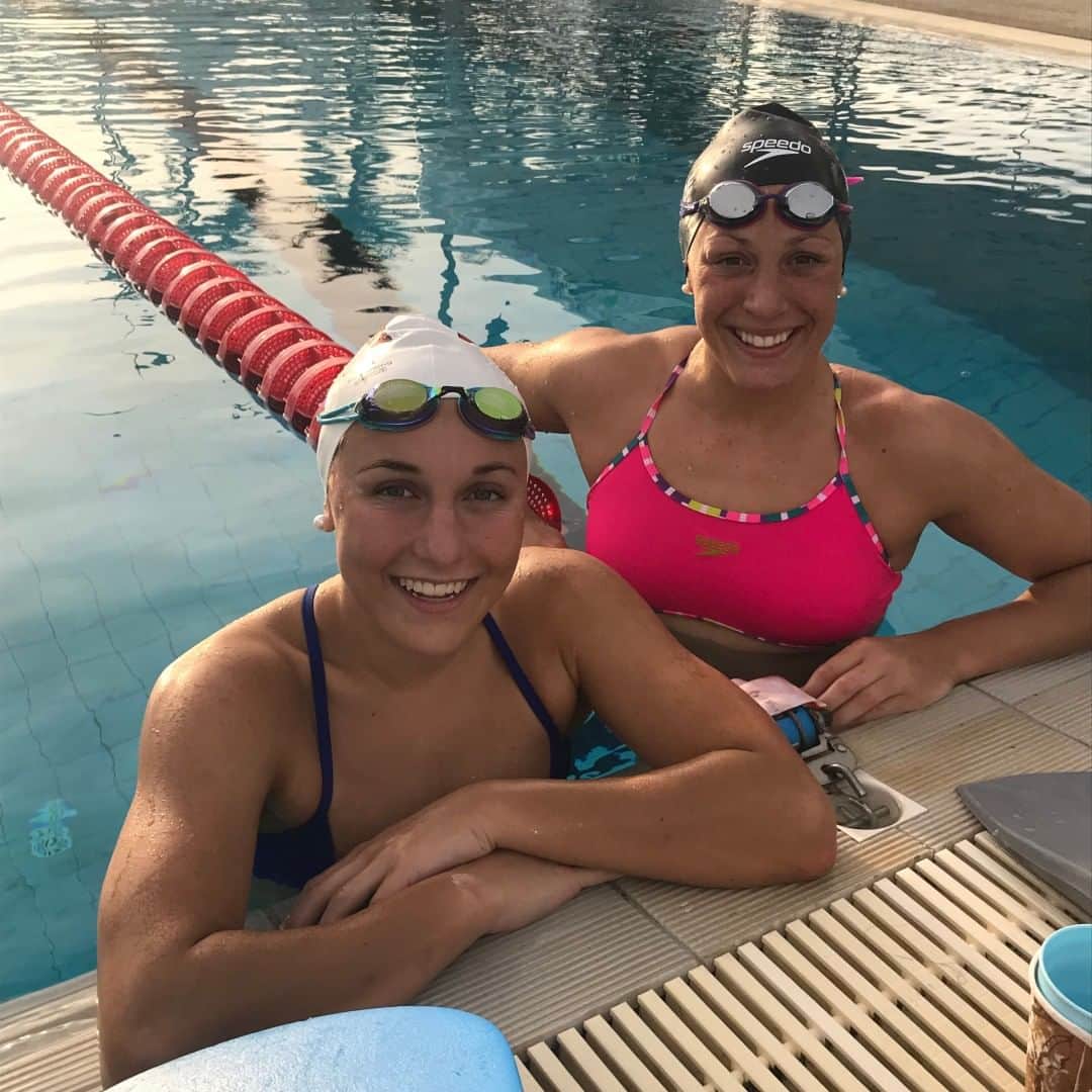 スピードさんのインスタグラム写真 - (スピードInstagram)「Team Speedo’s @sophpascoe1 and @mya__graham at a training camp in Thailand 🏊🌞 Tag the team mate who you know would make training camp fun #Speedo #TeamSpeedo #Swimming 📷: @sophpascoe1」7月5日 23時25分 - speedo