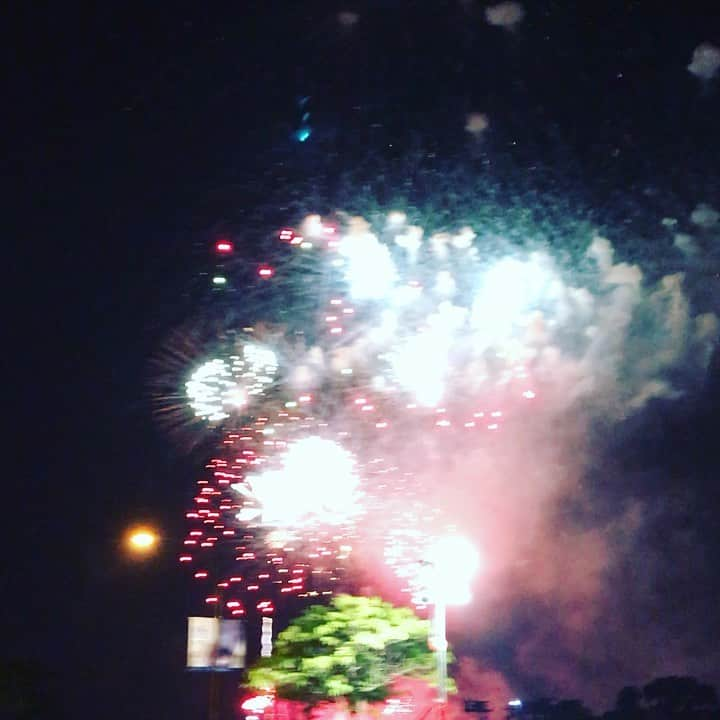 RyosukeTakenakaのインスタグラム：「I ndependence day.fire works🎆 . #Boston#independenceday #fireworks#花火#summer #夏#holiday#america」