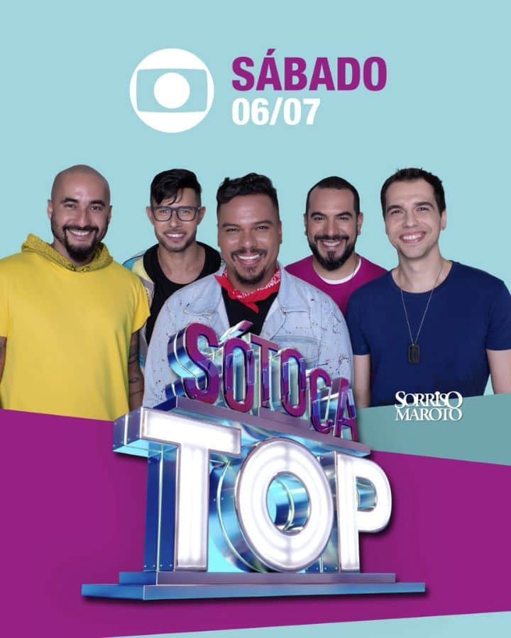 Sorriso Marotoのインスタグラム：「Olha quem vai estar amanhã no @sotocatop 😀 Perde não, hein! 😉」