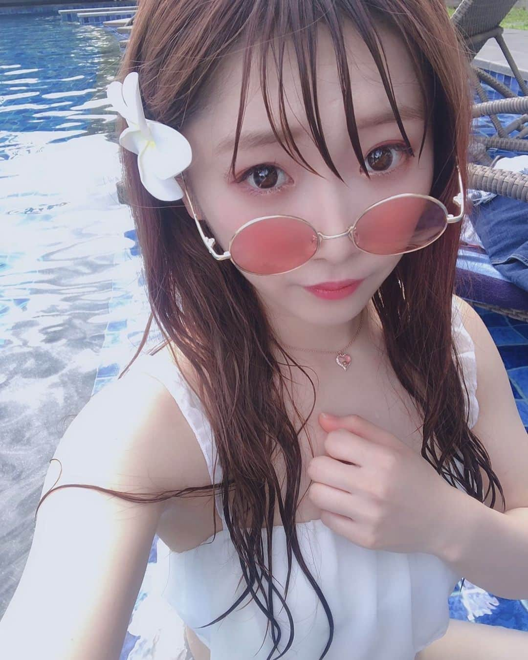 平野友里（ゆり丸）さんのインスタグラム写真 - (平野友里（ゆり丸）Instagram)「👙 今日は #ビキニの日 らしい🌺❣️ ビキニじゃないけど😋🍥笑 ・ ・ ・ ・  #ビキニ #ビキニ女子 #ビキニ水着 #ビキニガール #ビキニ👙 #👙 #水着 #水着通販 #水着姿 #水着コーデ #水着美女 #水着👙 #水着ガール #バリ島 #バリ島旅行 #バリ島観光 #バリ島🌴 #プール #プール👙 #プール遊び #女子旅 #インスタ映え #フォトジェニック #ゆり丸トラベル #アイドル」7月5日 23時35分 - yurimaruchan___