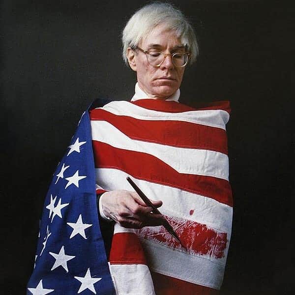 のインスタグラム：「Happy 4th  #andywarhol」