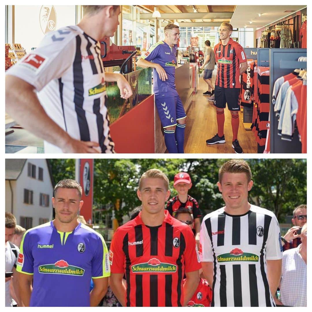 ニルス・ペテルセンのインスタグラム：「#SCFreiburg #NeuesTrikot #SCF #Bundesliga #Jersey #Saison20192020 #NP18」