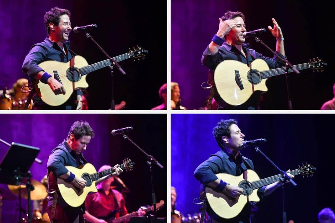 ロブ・モローのインスタグラム：「Great night raising $ for #Homelessness #CaliforniaSaga2BeneifitConcert @acehotel #TribeBand #GetTogetherFoundation #hopeofthevalleyrescuemission」