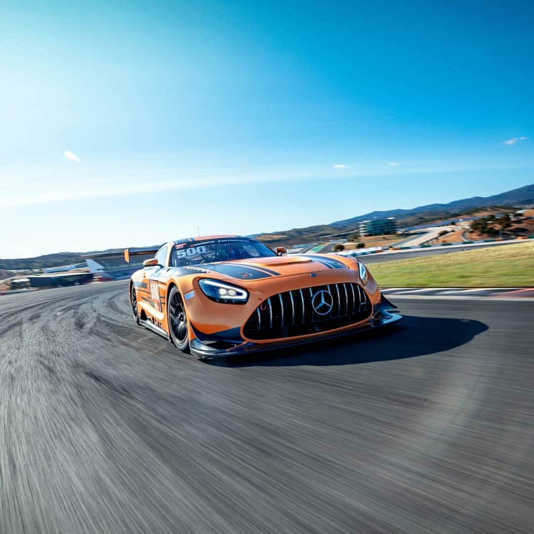Mercedes AMGさんのインスタグラム写真 - (Mercedes AMGInstagram)「Welcome to @autodromodoalgarve! It’s a special weekend for Mercedes-AMG Customer Racing as the new Mercedes-AMG GT3 enters its first test under racing conditions at the @24hseries. The goal is to collect as much data as possible to prepare the new GT3 car for its debut season in 2020.🔥 #MercedesAMG #AMGGT3 #AMG #DrivingPerformance #24HSERIES #24HPORTIMAO」7月6日 1時13分 - mercedesamg
