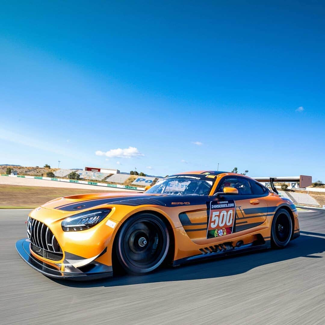 Mercedes AMGさんのインスタグラム写真 - (Mercedes AMGInstagram)「Welcome to @autodromodoalgarve! It’s a special weekend for Mercedes-AMG Customer Racing as the new Mercedes-AMG GT3 enters its first test under racing conditions at the @24hseries. The goal is to collect as much data as possible to prepare the new GT3 car for its debut season in 2020.🔥 #MercedesAMG #AMGGT3 #AMG #DrivingPerformance #24HSERIES #24HPORTIMAO」7月6日 1時13分 - mercedesamg