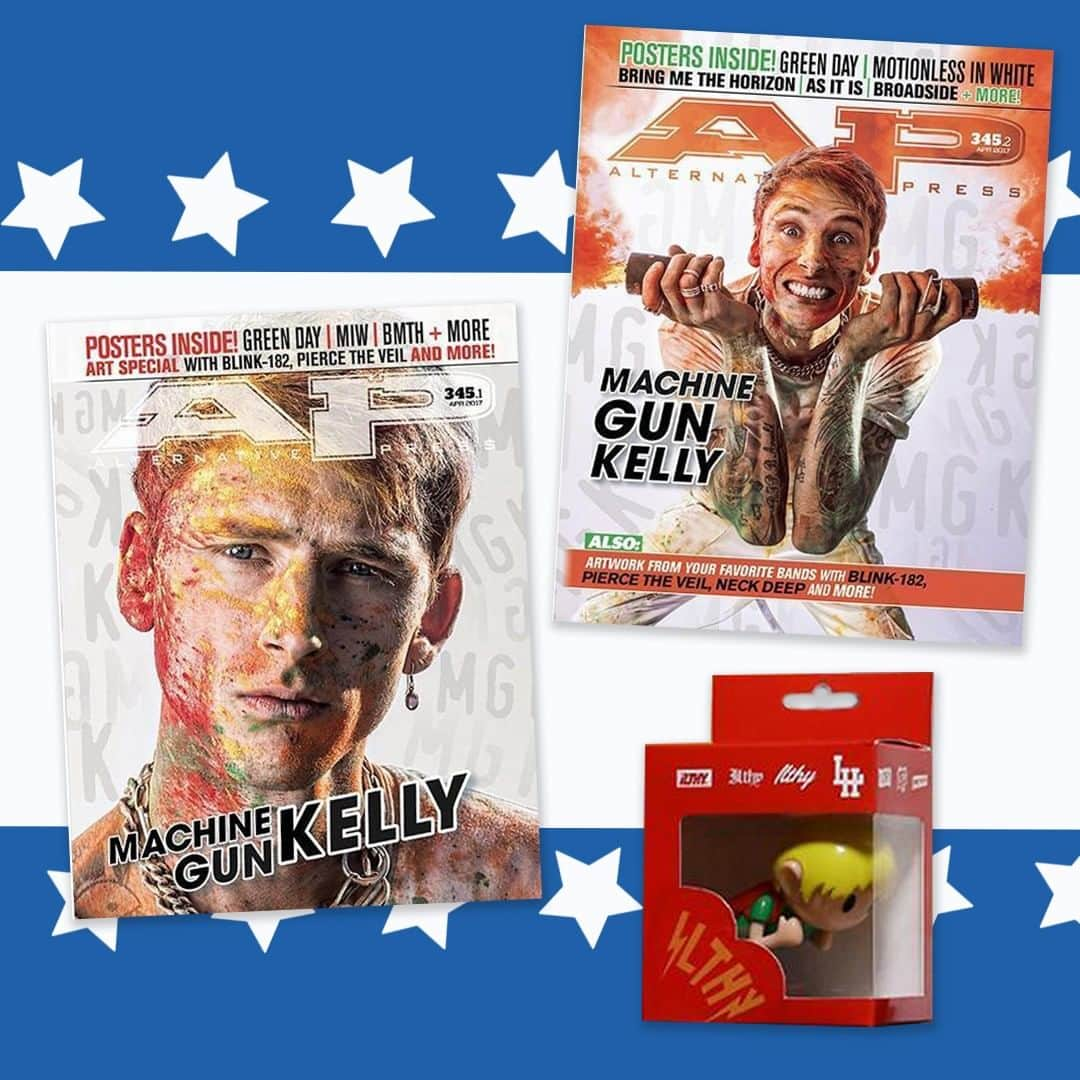 Alternative Pressさんのインスタグラム写真 - (Alternative PressInstagram)「It's a @machinegunkelly day, for sure! Snag 10+ new bundles under $15, plus BUY ONE GET ONE FREE magazines marked down to $1 and $5 THIS WEEKEND ONLY!⁠ LINK IN BIO⁠ .⁠ .⁠ .⁠ #july4th #4thofjuly #mgk #machinegunkelly #hoteldiablo #ilthy #alternativepress #altpress⁠」7月6日 1時31分 - altpress