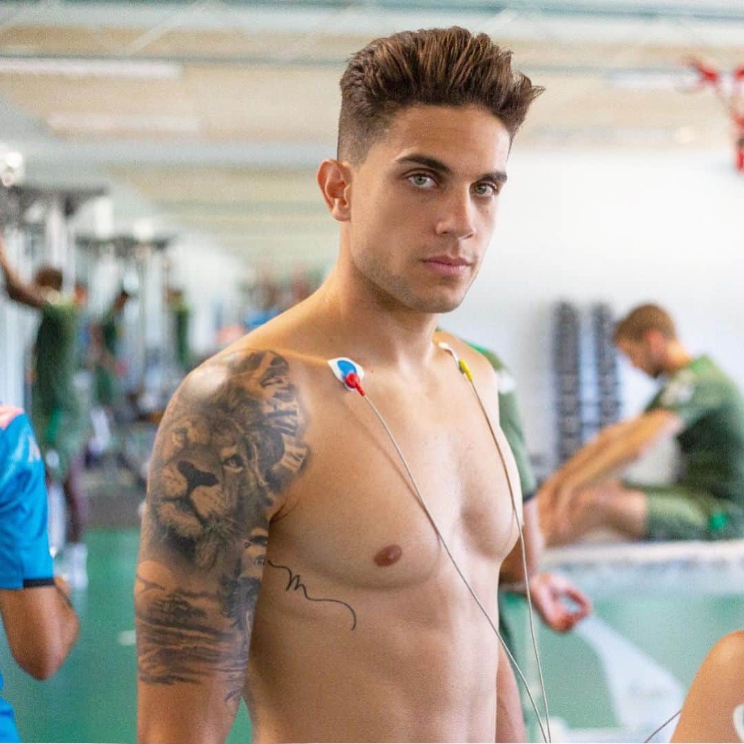 マルク・バルトラのインスタグラム：「Esto arranca! #MedicalTest #Day1 ✅👨🏻‍⚕️⚽️」