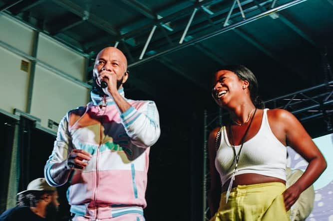 コモンさんのインスタグラム写真 - (コモンInstagram)「Performing ‘The Light’ with my daughter by my side at @EssenceFest for Fourth Of July yesterday. Photos by @SadeCJoseph.」7月6日 1時41分 - common