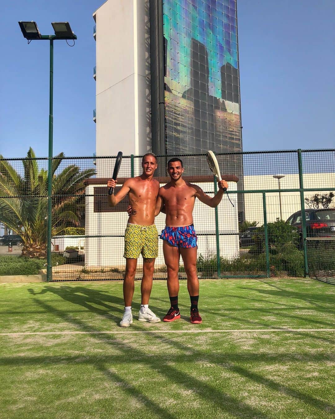 フェデリコ・ボナッツォーリのインスタグラム：「Campeonesssss !!! 🏸🏆🍒」