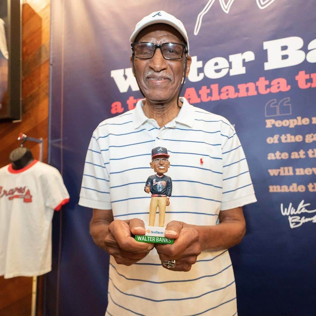 アトランタ・ブレーブスさんのインスタグラム写真 - (アトランタ・ブレーブスInstagram)「Walter Banks Bobblehead Night ❤️」7月6日 5時54分 - braves