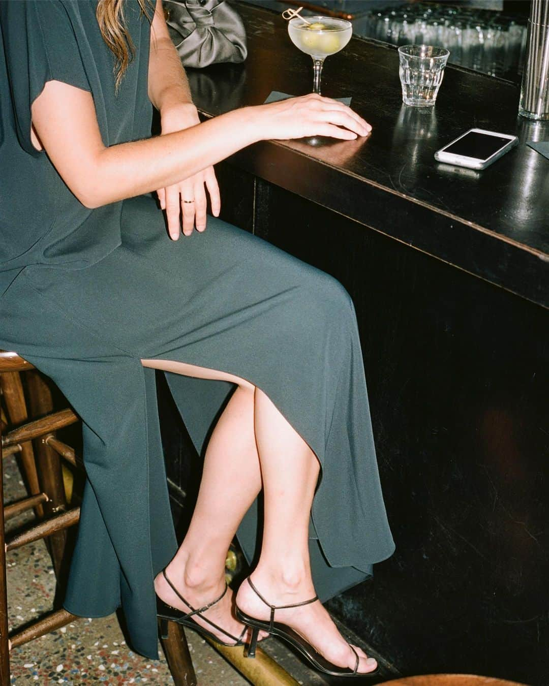 barneysnyofficialさんのインスタグラム写真 - (barneysnyofficialInstagram)「Kicking off the weekend with two things that never go out of style - dirty martinis and a strappy sandal. Check out the latest from @therow online now. 📸: @teget」7月6日 7時12分 - barneysny