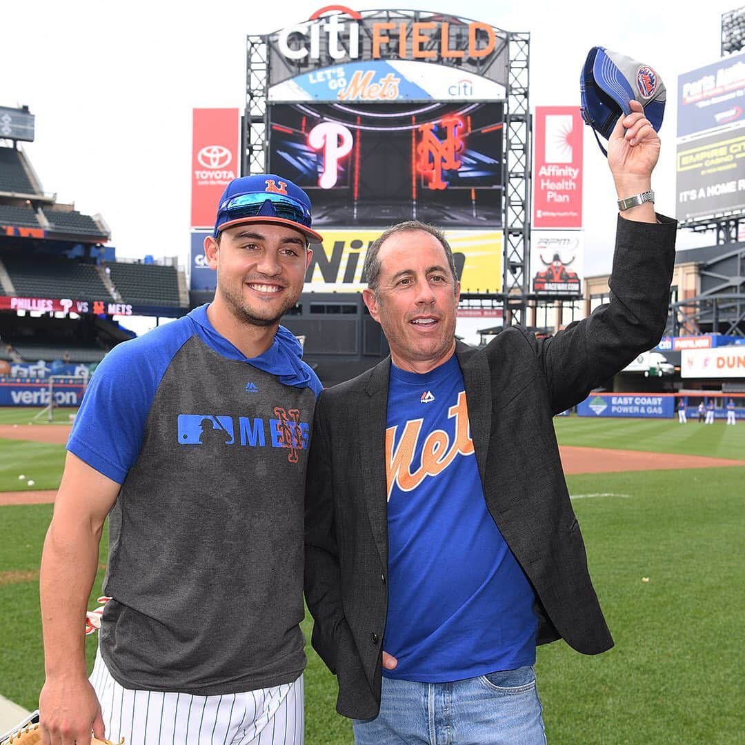 ニューヨーク・メッツさんのインスタグラム写真 - (ニューヨーク・メッツInstagram)「Hello, Jerry. @jerryseinfeld #Mets #LGM」7月6日 7時26分 - mets