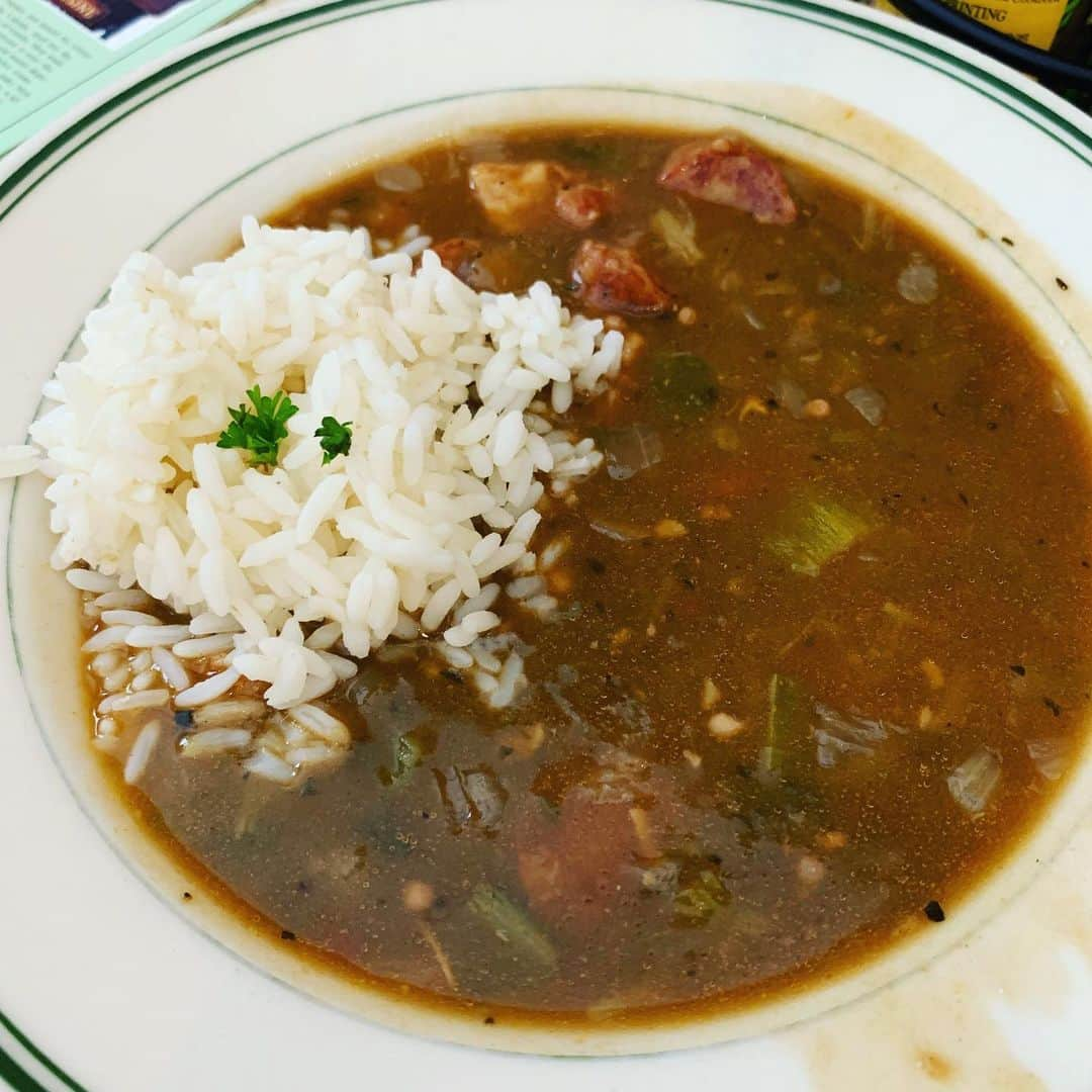 黒沢薫さんのインスタグラム写真 - (黒沢薫Instagram)「チキンガンボはどうみてもカレー。 #today #brunch #gumbo #chicken #music #soul #rb #singer #lovelife #instagood #instafood #newolreans」7月6日 7時48分 - kaorukurosawa_lovelife