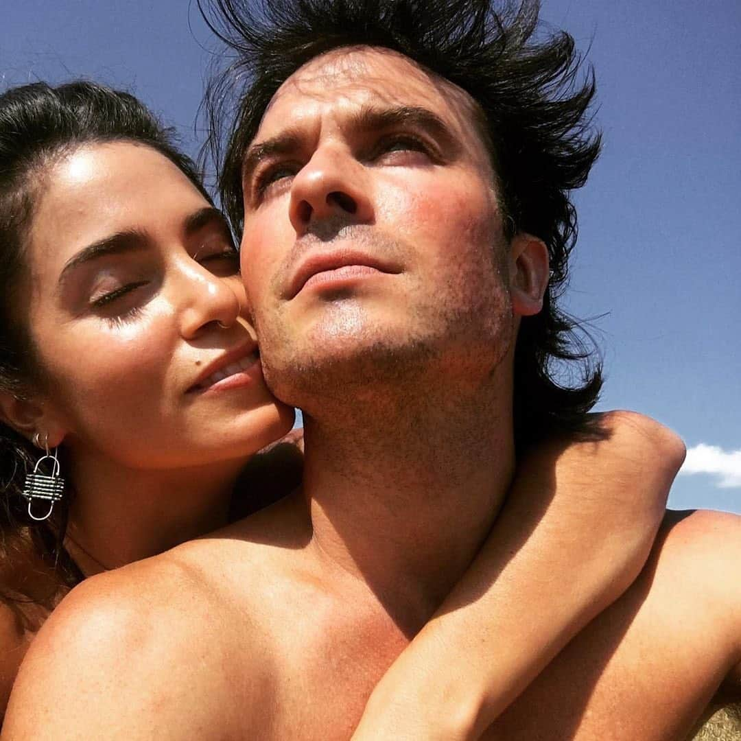 People Magazineさんのインスタグラム写真 - (People MagazineInstagram)「These two. 😍 Nikki Reed and Ian Somerhalder simply melt our hearts. | #Regram @iansomerhalder」7月6日 7時56分 - people