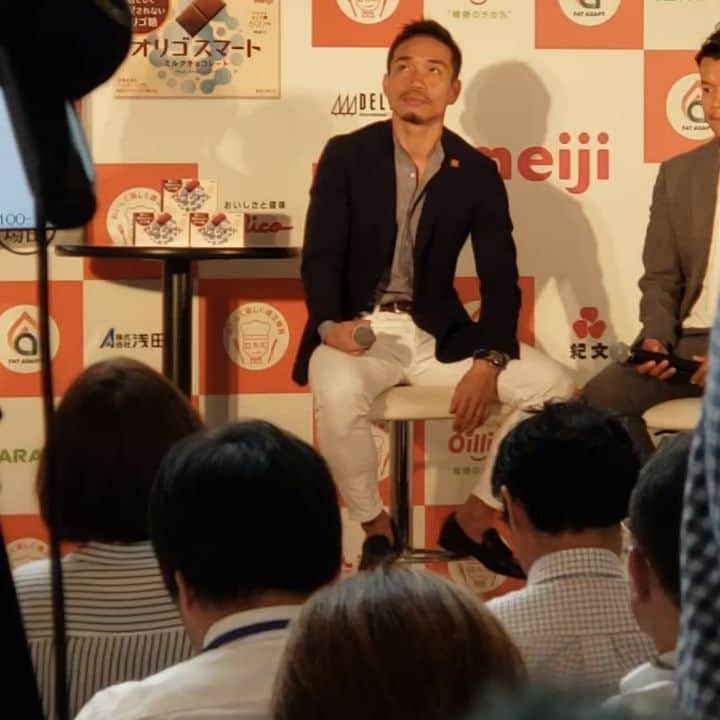 のインスタグラム：「NAGATOMO galatasaray soccer player. Event at midtown ROPPONGI.」