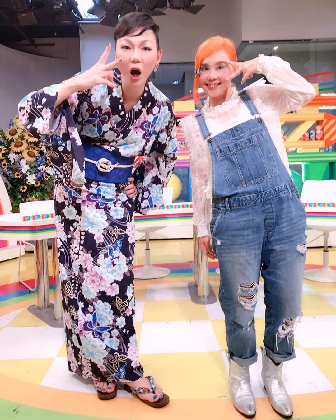 野沢直子さんのインスタグラム写真 - (野沢直子Instagram)「MX5時に夢中、出させていただきましたー❤️ もう完全レギュラー。チームワーク感じる。笑笑 #5時に夢中 #tokyomx#ミッツマングローブ」7月6日 9時42分 - naoko.nozawa
