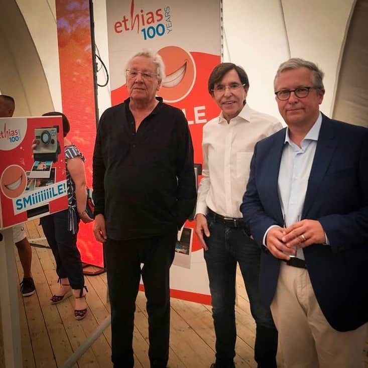 エリオ・ディルポさんのインスタグラム写真 - (エリオ・ディルポInstagram)「Avec Philippe Lallemand (CEO d’Ethias) et Philippe Busquin (ancien Président du PS) à Mons pour célébrer le centenaire d’Ethias. Belle journée ensoleillée à toutes et à tous ! #mons #ethias #anniversaire #instagood」7月6日 21時31分 - eliodirupo