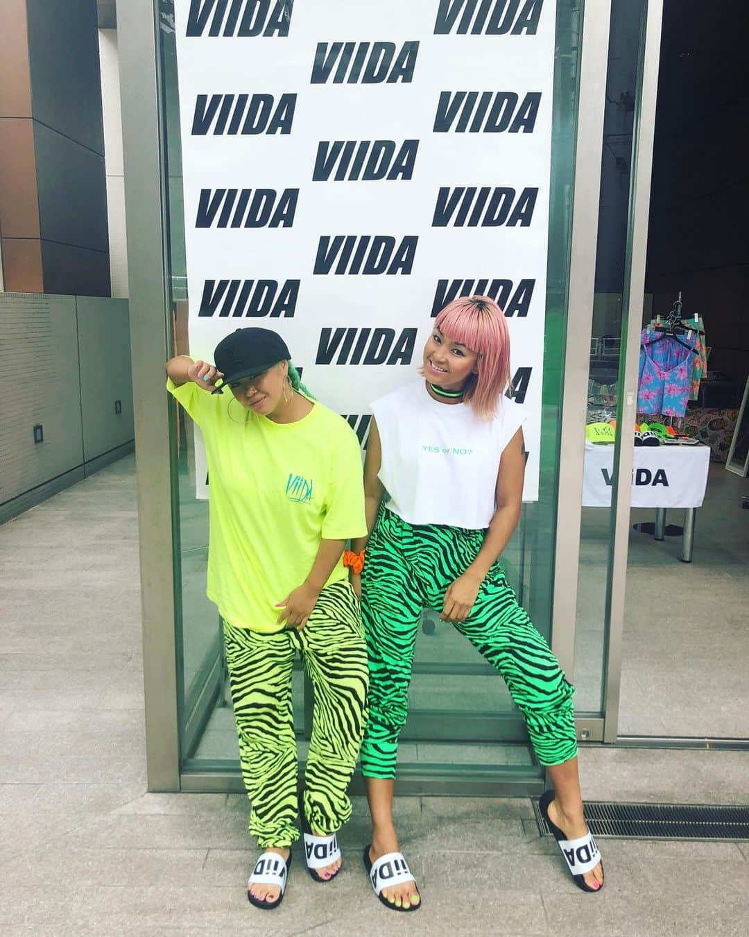 Nazukiのインスタグラム：「ViiDA SUMMER POPUP START‼️‼️ 7/6.7/7 代官山 CONOE✨  12:00〜20:00  #ViiDA. #fashion #tokyo #popup #summer #代官山 #ルナが痩せた件 #今日もロケ #有吉ゼミ  #頑張ってる」