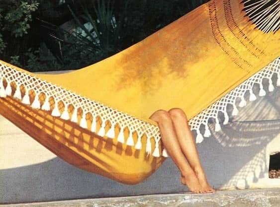 タラジャーモンさんのインスタグラム写真 - (タラジャーモンInstagram)「Brigitte Bardot in a hammock, St Tropez. By #SlimAarons 💛」7月6日 22時03分 - tarajarmon
