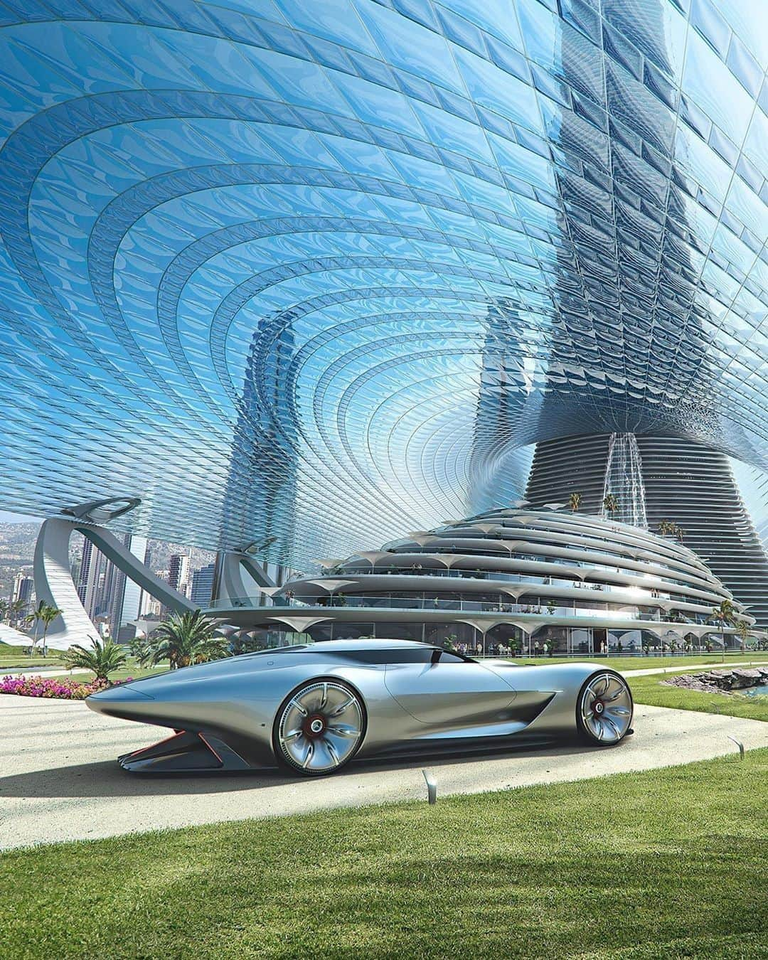 メルセデス・ベンツさんのインスタグラム写真 - (メルセデス・ベンツInstagram)「A concept car within an entire Mercedes-Benz Future World, exclusively designed for our book “Sensual Purity - Gorden Wagener on Design.” More design content 👉 @Gorden.Wagener #MBDesign #MBHotandCool #sensualpurity #design #mercedesbenz #mbhotandcool #futureworld #conceptcar」7月6日 22時30分 - mercedesbenz