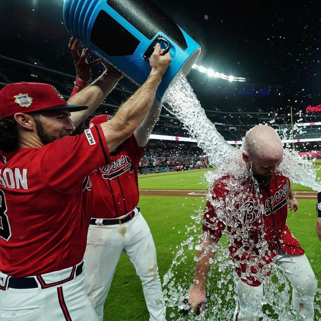 アトランタ・ブレーブスさんのインスタグラム写真 - (アトランタ・ブレーブスInstagram)「BMAC ONLY NEEDED ONE PITCH.」7月6日 14時09分 - braves