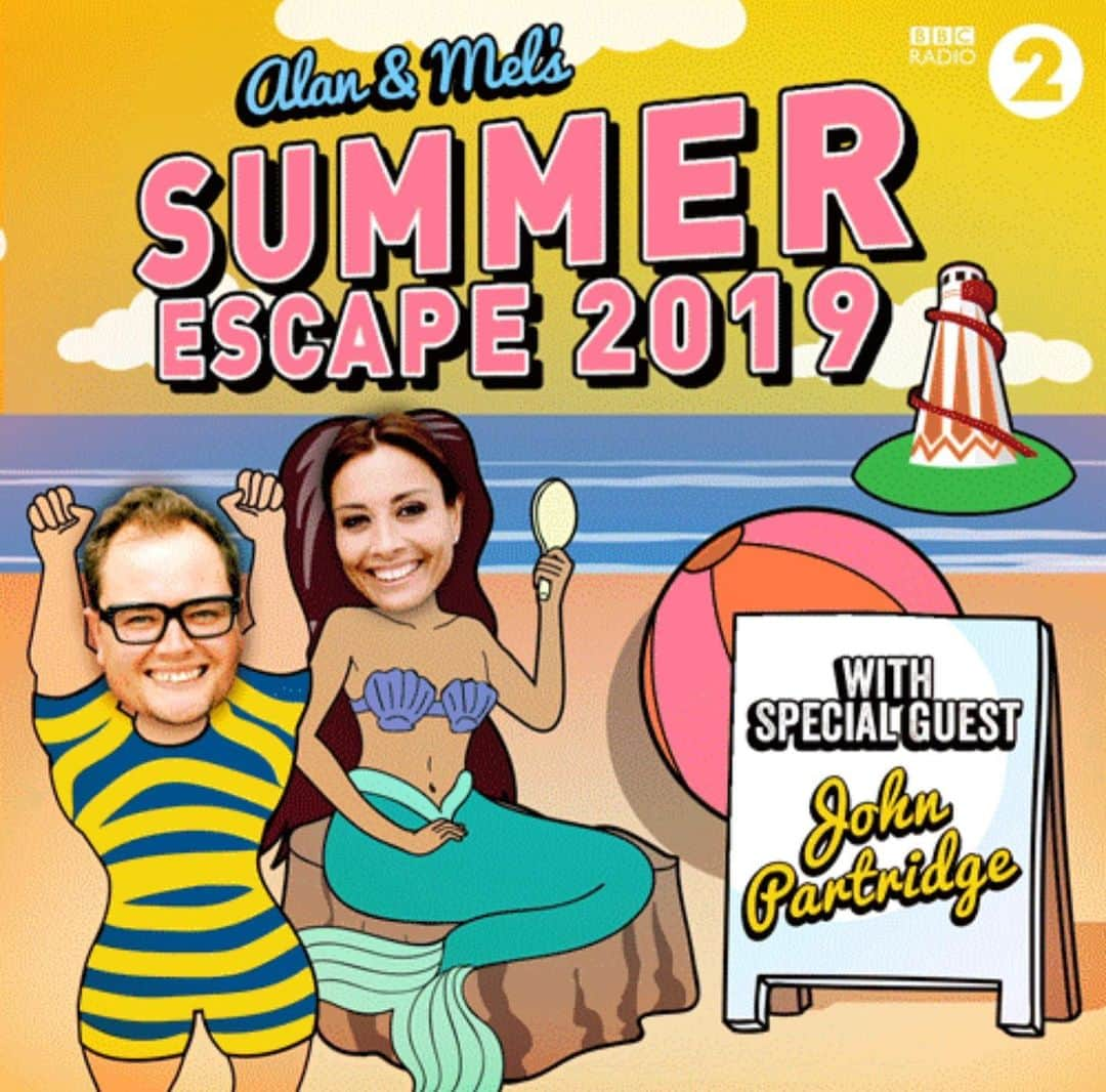 メラニー・サイクスさんのインスタグラム写真 - (メラニー・サイクスInstagram)「Me and @chattyman start our #summerescape today on @bbcradio2 on from 10am - 1pm 💛 be there are be ......... elsewhere 🤷🏽‍♀️ but you’ll be missing out 🥳 #radio2  #radioshow 🎉」7月6日 14時45分 - msmelaniesykes