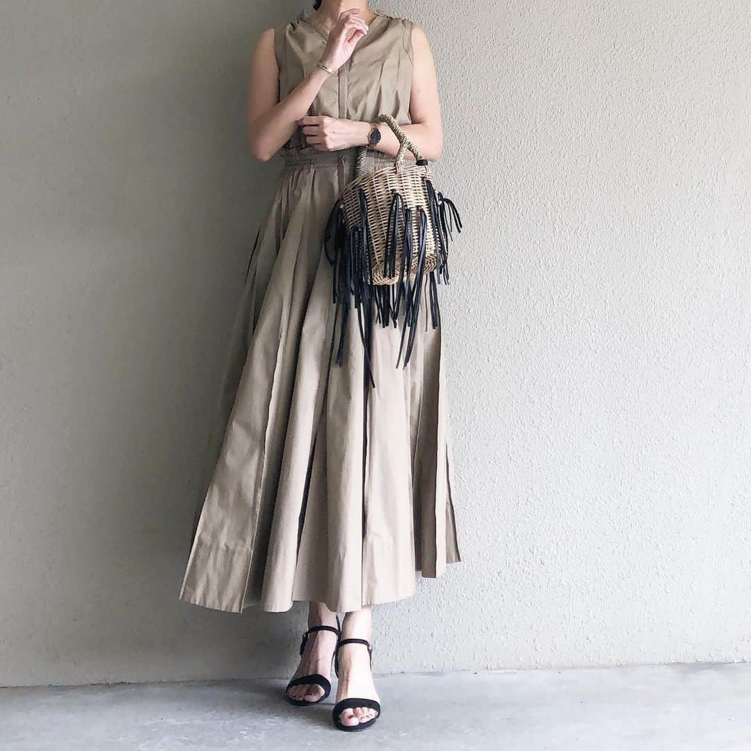 saaaay_kさんのインスタグラム写真 - (saaaay_kInstagram)「2019.07.06 coordinate♡ 主役ワンピース^ ^ 背中がふんわりぽわんとしてるんです♪ @casa_fline  #casafline ▷▷▷ 10000円OFFクーポン出てますよ✨」7月6日 15時02分 - saaaay_k