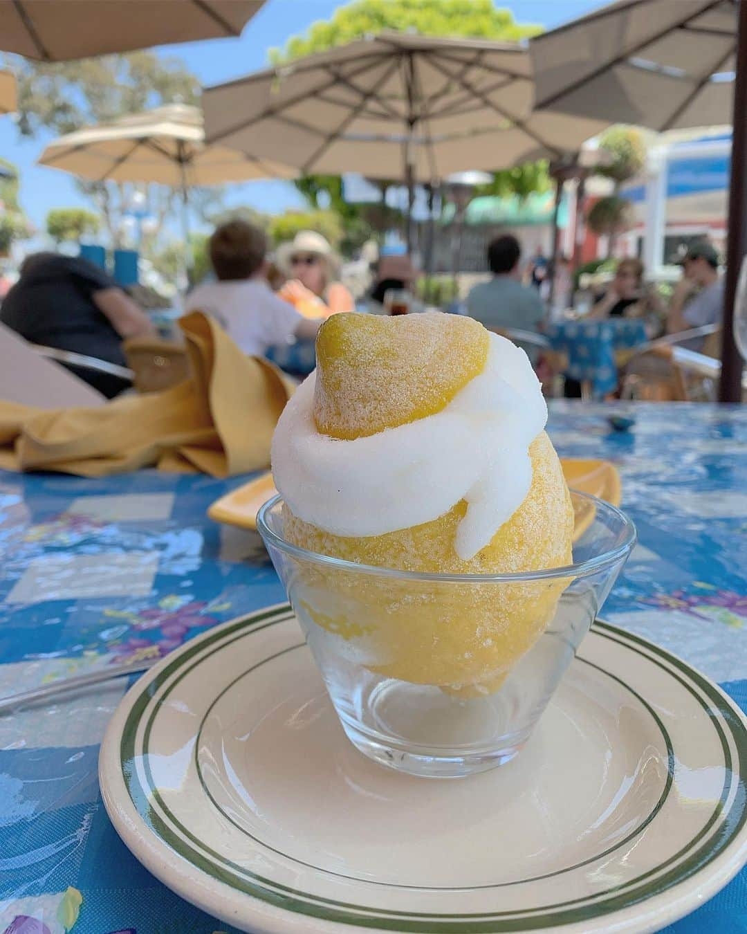 三苫愛さんのインスタグラム写真 - (三苫愛Instagram)「🍋🍋🍈🍈🍝 #italianfood #lemonsorbet」7月6日 15時04分 - ai_mitoma