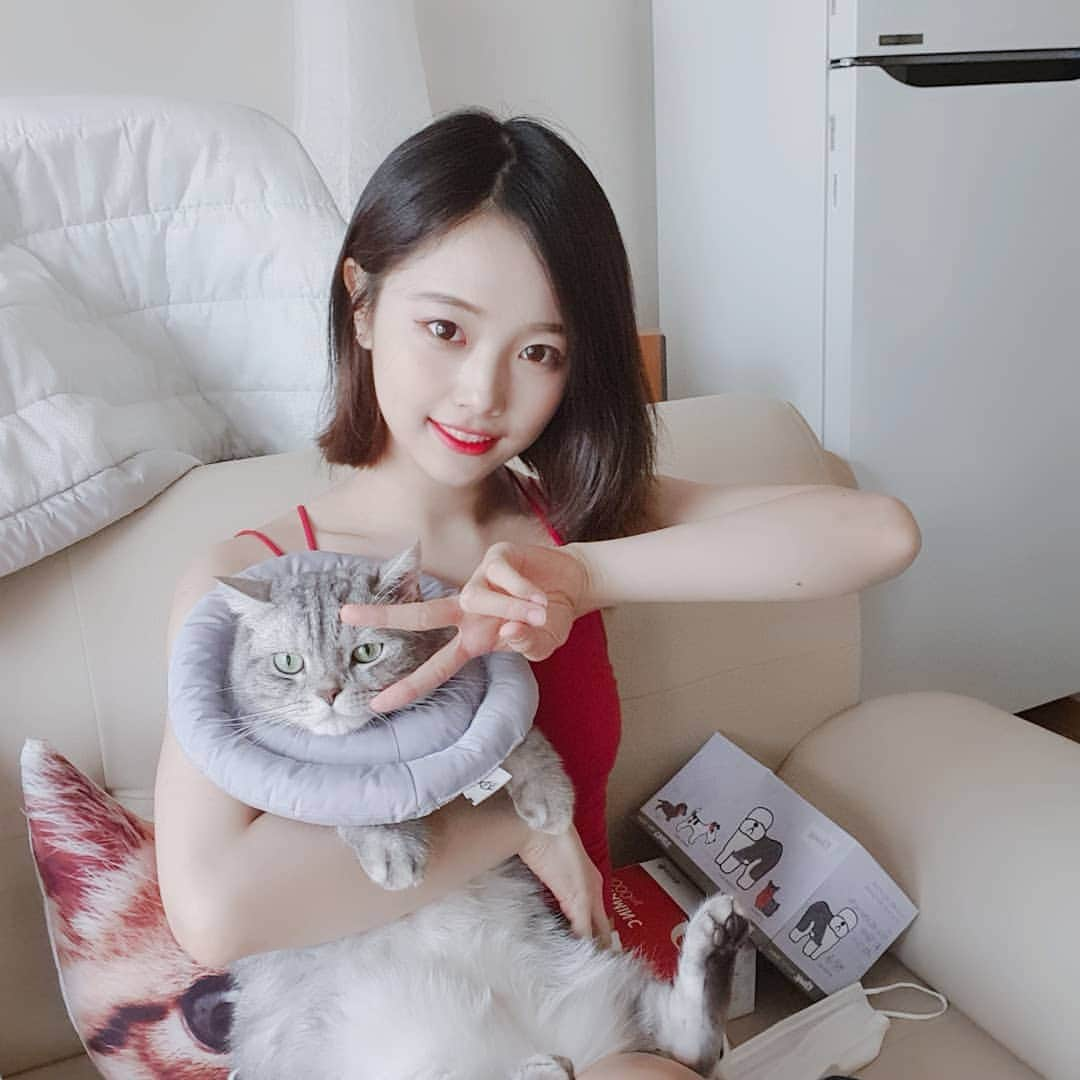 パク・ヘソンさんのインスタグラム写真 - (パク・ヘソンInstagram)「기여운 내새끼♥️」7月6日 15時57分 - hyesunee