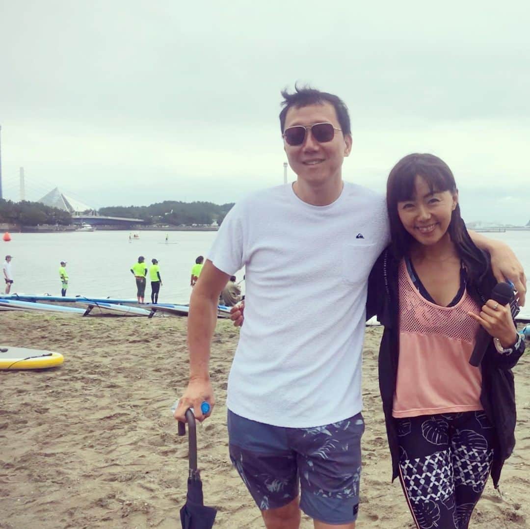 田中律子さんのインスタグラム写真 - (田中律子Instagram)「ROXY FITNESS RUN SUPYOGA🏃‍♀️🏄‍♀️🧘‍♀️ 雨予報の中☂️なんとか、イベントは無事に終了ー🙌 参加してくれたみなさま、ありがとうございましたーー🙏 ROXY FITNESS RUNSUPYOGA横浜は、2DAYS❗️明日も八景島海の公園にて開催でーす🙌明日参加されるみなさま、少し肌寒いかもなので、暖かい服装でお越しくださいね🙏お会い出来るの楽しみにしていまーす🎉  #roxyjapan  #roxygirl  #roxyfitness  #roxyfitnessrunsupyoga  #beachlife  #yogalife」7月6日 16時17分 - ri2kotanaka