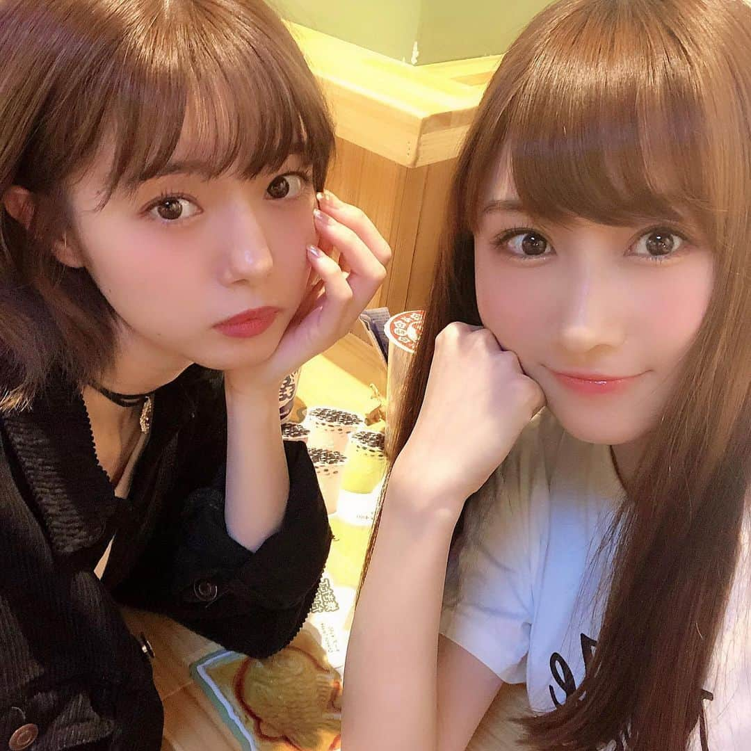 矢倉楓子さんのインスタグラム写真 - (矢倉楓子Instagram)「思い出👭💐✨ 先輩でお姉さんだけど ともだち👭✨ #bestfriend」7月6日 23時01分 - fufu_ice