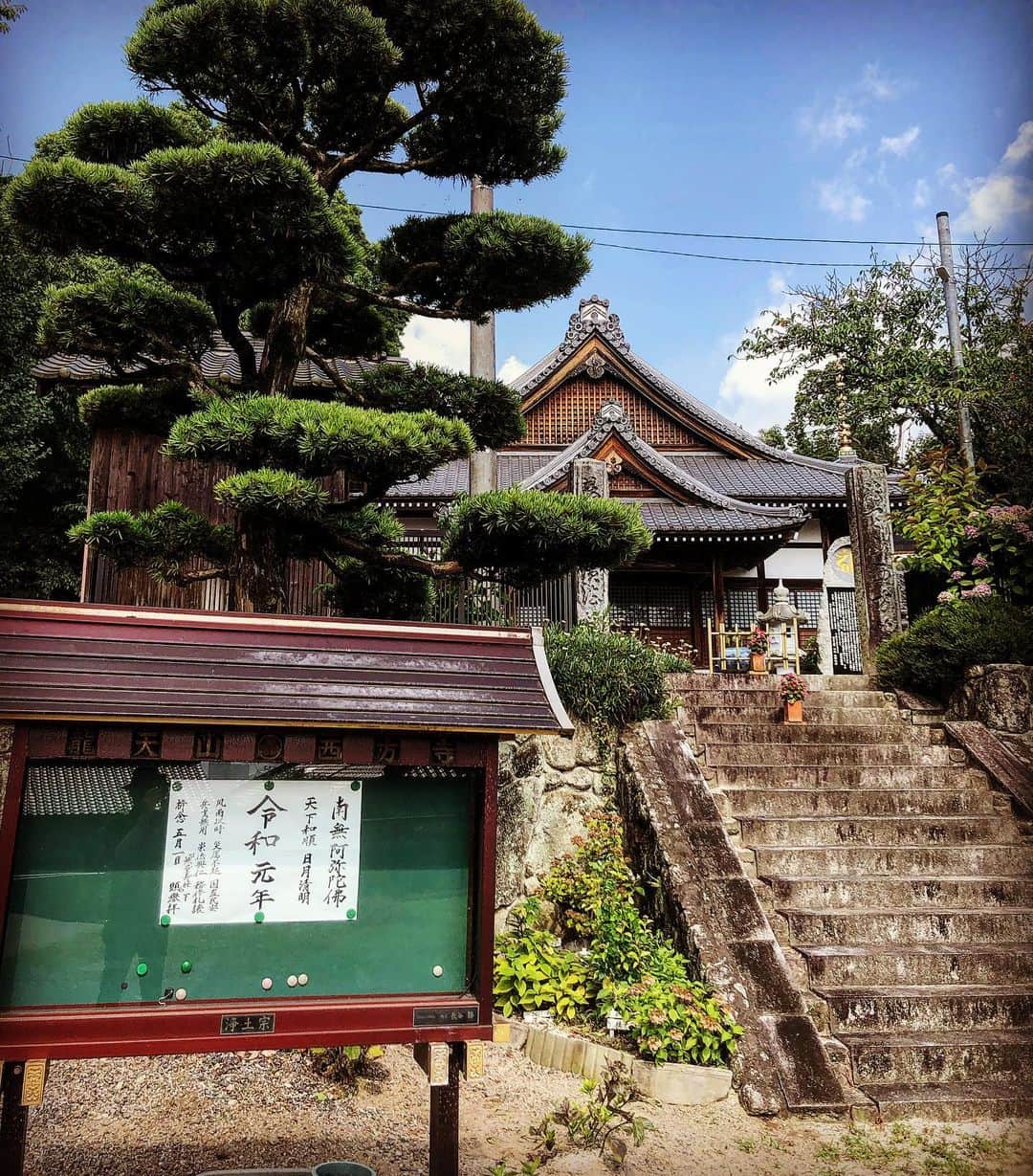武藤昭平さんのインスタグラム写真 - (武藤昭平Instagram)「福岡筑前、天山の浄土宗西方寺に参拝。南無阿弥陀仏。余公住職にお会い出来て嬉しかった。牧のうどんにも立ち寄る。美味い。#浄土宗 #jodoshu #寺 #temple」7月6日 17時47分 - syoheimuto