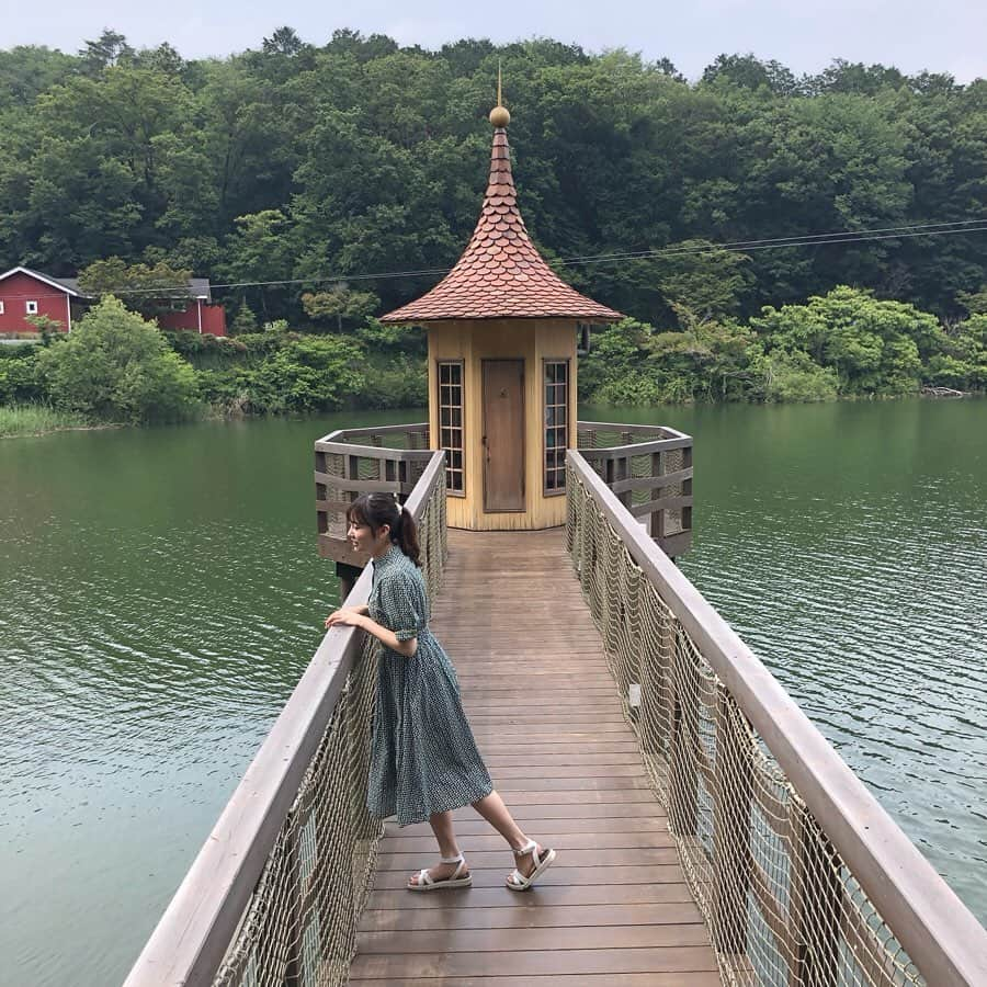 CHIHARUさんのインスタグラム写真 - (CHIHARUInstagram)「O2スゥスゥ。🌲🌲🏠🌲🌲」7月6日 19時48分 - chihalook1108