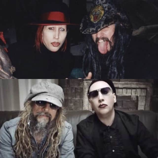 ロブ・ゾンビさんのインスタグラム写真 - (ロブ・ゾンビInstagram)「Twins of Evil tour starts Tuesday in Baltimore! Top pic from around 1998 bottom pic 2018. 20 years later... Still alive and well. Get your tickets now! Tour dates: Jul. 09 - Baltimore, MD - Royal Farms Arena  Jul. 10 - Allentown, PA - PPL Center  Jul. 12 - Huntington, WV - Big Sandy Superstore Arena  Jul. 13 - Cincinnati, OH - Riverbend Music Center  Jul. 14 - Evansville, IN - Ford Center  Jul. 16 - Rockford, IL - BMO Harris Bank Center  Jul. 17 - Bonner Springs, KS - Providence Medical Center Amphitheater  Jul. 19 - Oshkosh, WI - Rock USA (Festival)  Jul. 20 - Cadott, WI - Rock Fest (Festival)  Jul. 21 - Council Bluffs, IA - WestFair Amphitheatre  Jul. 23 - Sioux Falls, SD - Denny Sanford Premier Center  Jul. 24 - Bismarck, ND - Bismarck Event Center  Jul. 25 - Billings, MT - Rimrock Auto Arena Jul. 27 - Edmonton, AB - Chaos AB (Festival) Aug. 2 - Portland, OR - Moda Center Aug. 3 - Auburn, WA - White River Amphitheatre Aug. 04 - Vancouver, BC - Rogers Arena  Aug. 06 - Saskatoon, SK - SaskTel Center  Aug. 07 - Winnipeg, MB - Bell MTS Place  Aug. 09 - Fargo, ND - Fargodome  Aug. 10 - Cedar Rapids, IA - US Cellular Center  Aug. 11 - Fort Wayne, IN - Allen County Coliseum  Aug. 13 - Grand Rapids, MI - Van Andel Arena  Aug. 14 - London, ON - Budweiser Gardens  Aug. 16 - Ottawa, ON - Richcraft Live at Canadian Tire Centre  Aug. 17 - Quebec, QC - Videotron Centre  Aug. 18 - Gilford, NH - Bank of New Hampshire Pavilion #robzombie #marilynmanson #twinsofeviltour」7月6日 20時26分 - robzombieofficial