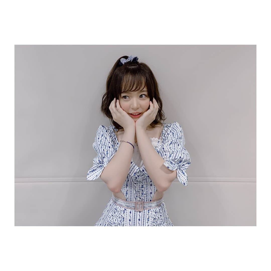 倉野尾成美さんのインスタグラム写真 - (倉野尾成美Instagram)「THE MUSIC DAY新衣装🥳 かわいい、夏感満載…♪ 髪型はワンちゃん🐾 #akb48」7月6日 23時12分 - noochan_1108